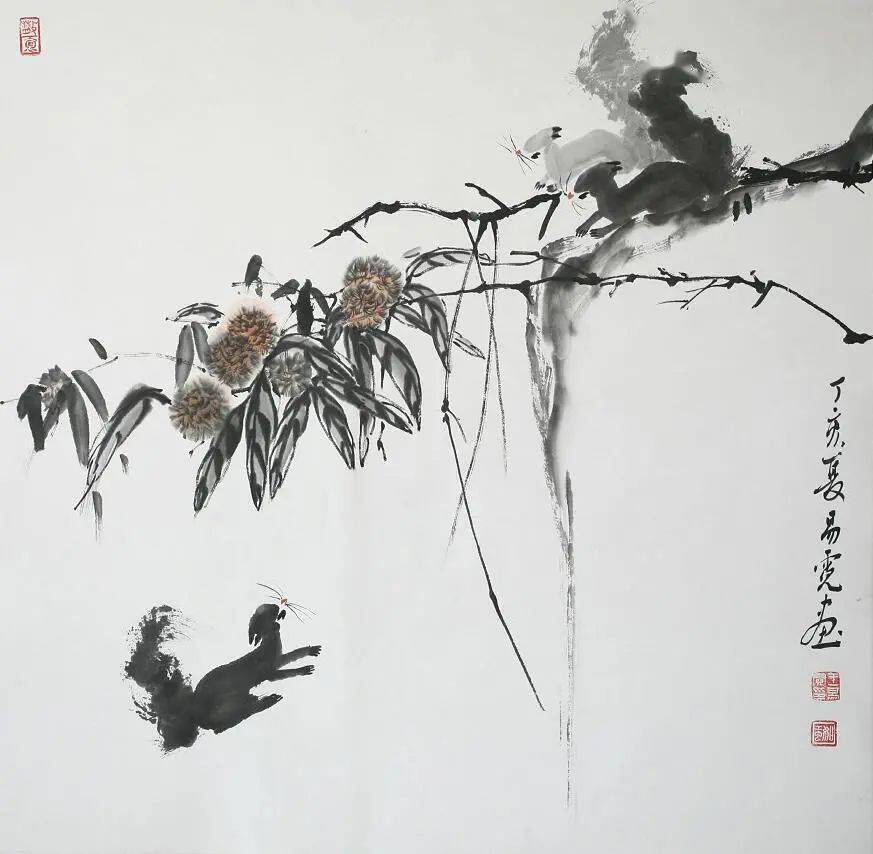 国学画经典扇子图片_国学经典扇子画_扇子国画简易教程视频